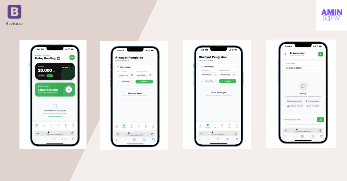 BBMKu (Fuel Assistant) - Pelacak & Analisis Konsumsi BBM